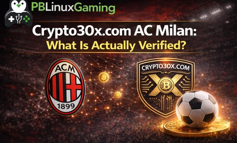 Crypto30x.com AC Milan What Is Actually Verified
